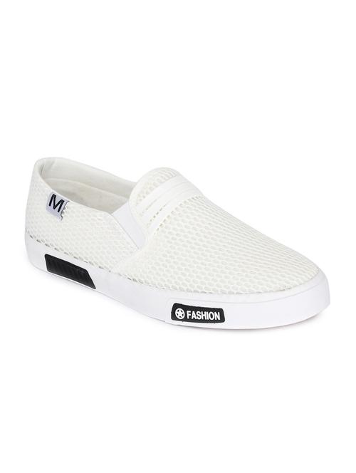 white mesh casual slip ons - 15913537 - Very Small Image - 1