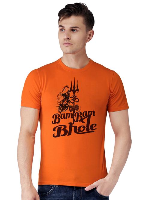 orange typographic tshirt - 15919398 - Very Small Image - 1