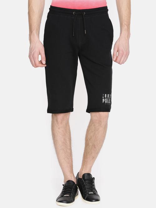 black cotton shorts - 15925366 - Very Small Image - 1