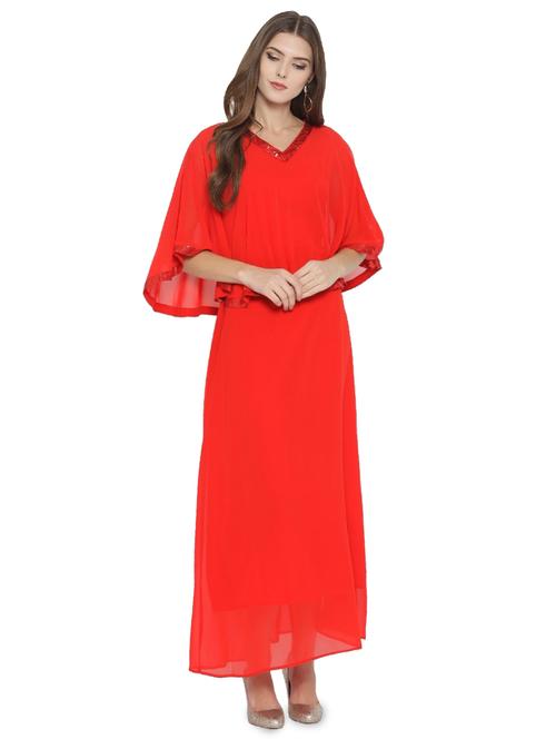 sequined overlay maxi dress - 15931047 - Very Small Image - 1