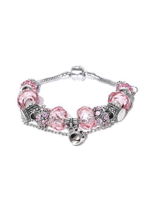 pink metal bangle  bracelet - 15933194 - Very Small Image - 1