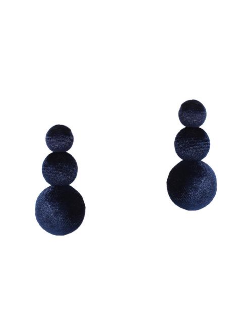blue brass drop earring - 15933235 - Very Small Image - 1
