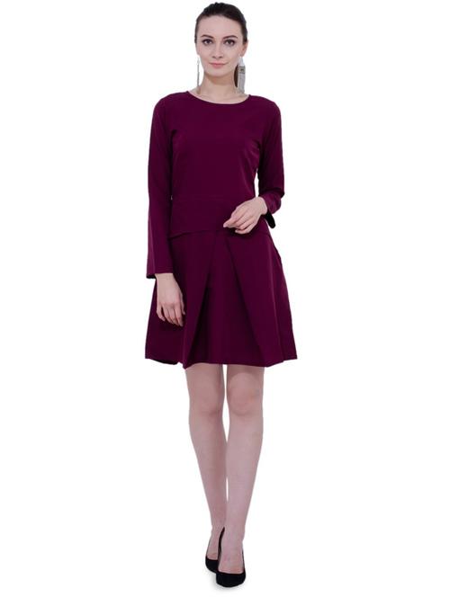 women's  solid dress - 15934890 - Very Small Image - 1