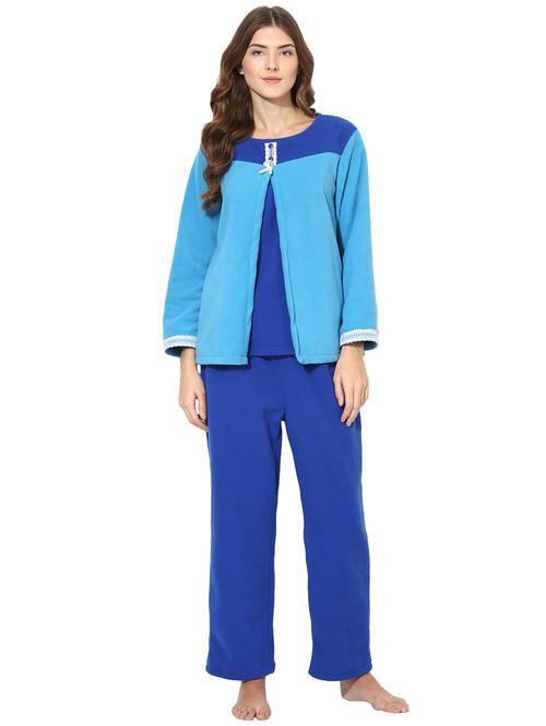 lace detail maternity nightwear set - 15939515 - Very Small Image - 1