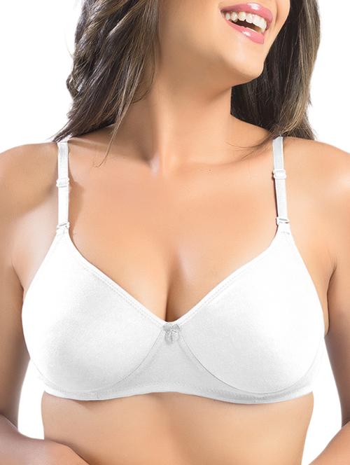 bow patch detachable strap bra - 15946711 - Very Small Image - 1