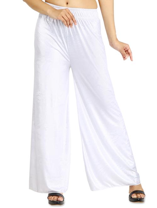 metallic flared palazzo - 15946862 - Very Small Image - 1