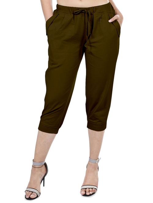 drawstring waist capri  - 15947165 - Very Small Image - 1