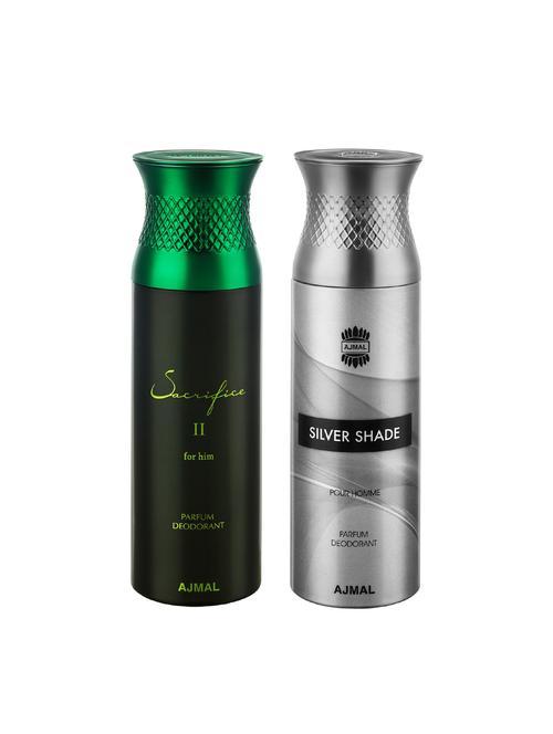 sacrifice ii him & silvershade deodorants for men pack of 2 - 15949631 - Very Small Image - 1