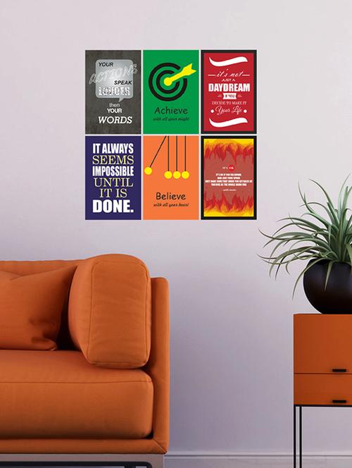 sehaz artworks quotes & motivation matte print posters for home - sza-1001-poster-set - 15949735 - Very Small Image - 1