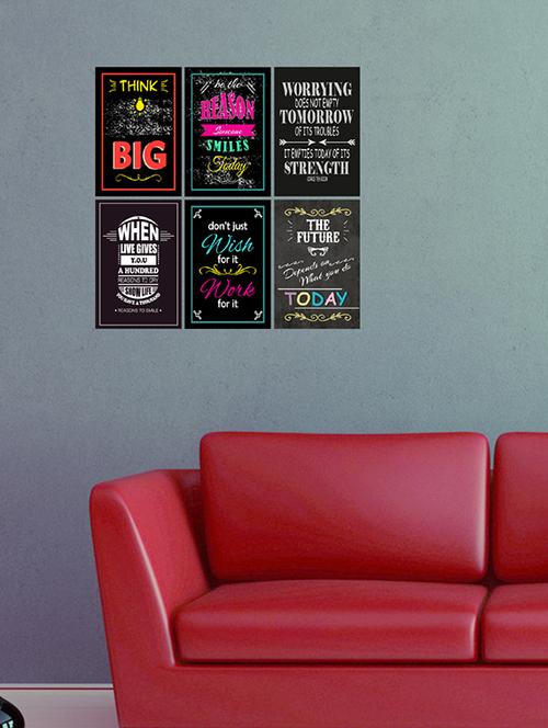 sehaz artworks quotes & motivation matte print posters for home - sza-1009-poster-set - 15949743 - Very Small Image - 1