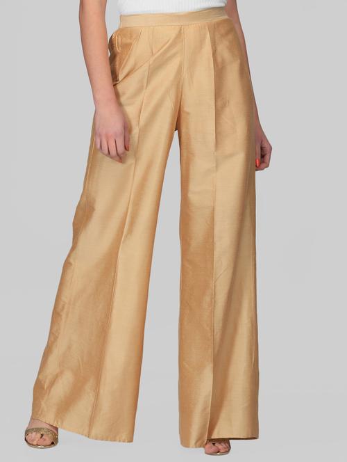 solid flared palazzo - 15950319 - Very Small Image - 1