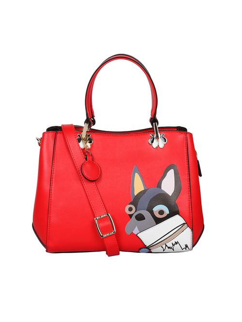 red leatherette (pu) sling bag - 15950865 - Very Small Image - 1