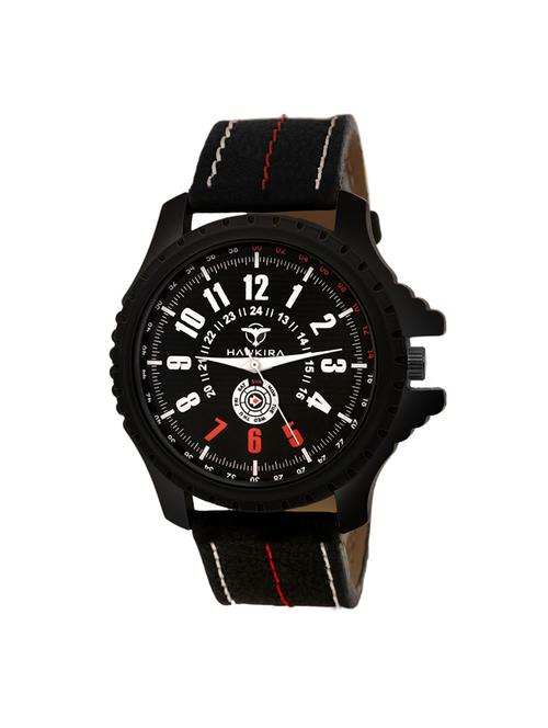 round dial analog watch-(hawk he3039-bk) - 15953231 - Very Small Image - 1
