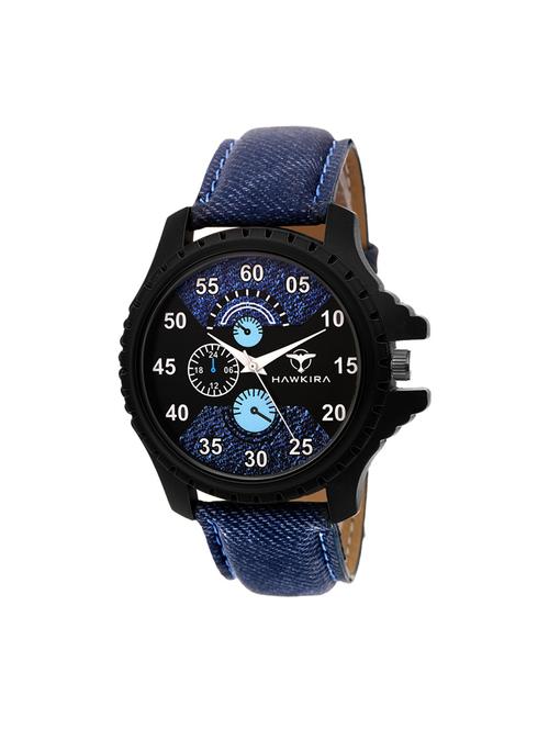 round dial analog watch-(hawk recmb-525-bl) - 15953235 - Very Small Image - 1