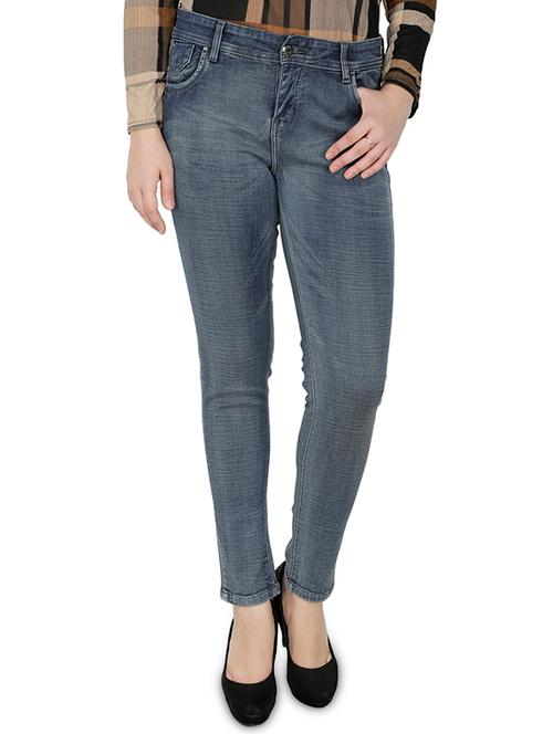 slim fit ankle length jeans - 15953868 - Very Small Image - 1