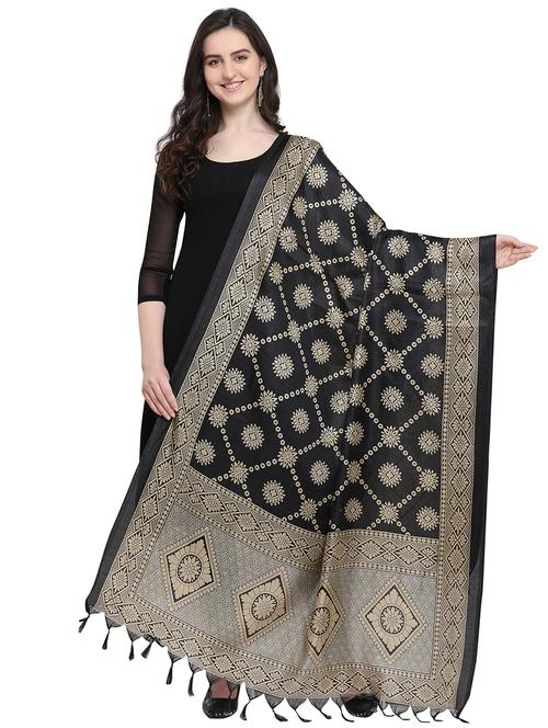 phulkari printed dupatta - 15956900 - Very Small Image - 1