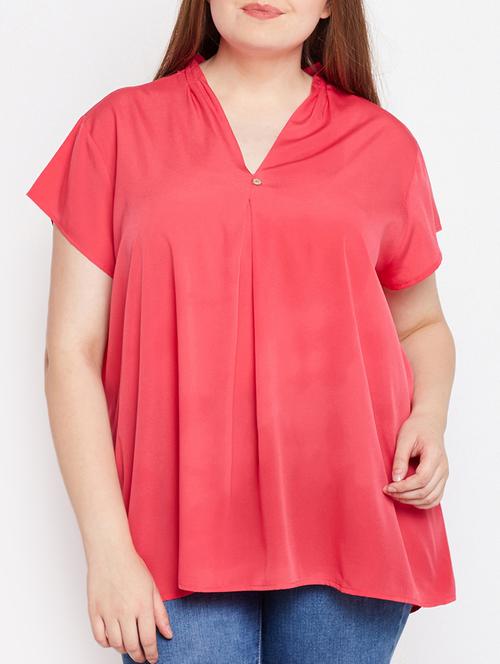 v-neck plus tunic - 15956952 - Very Small Image - 1