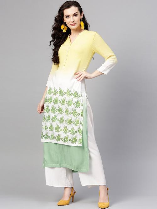 layered printed kurta - 15958260 - Very Small Image - 1