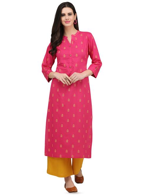 straight printed kurta - 15958414 - Very Small Image - 1