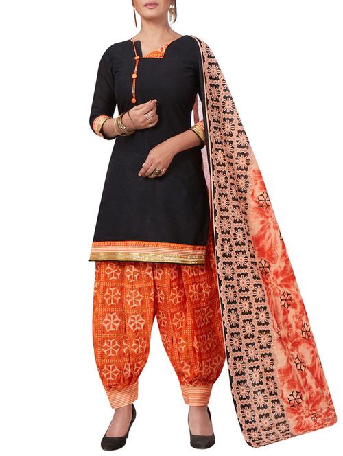 printed unstitched suit - 15961482 - Very Small Image - 1