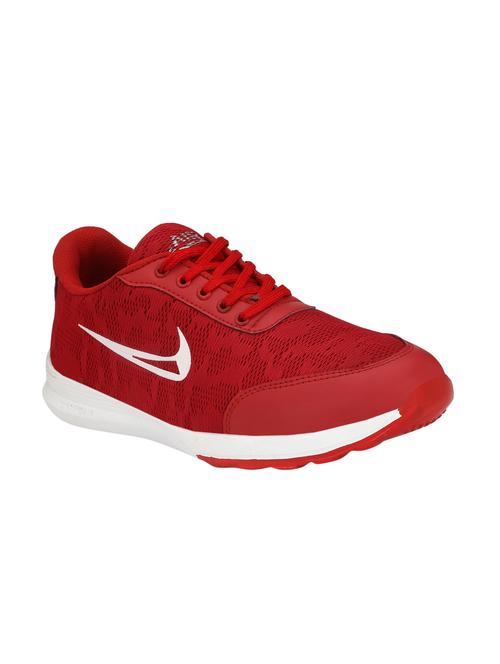 red mesh sport shoes - 15962819 - Very Small Image - 1