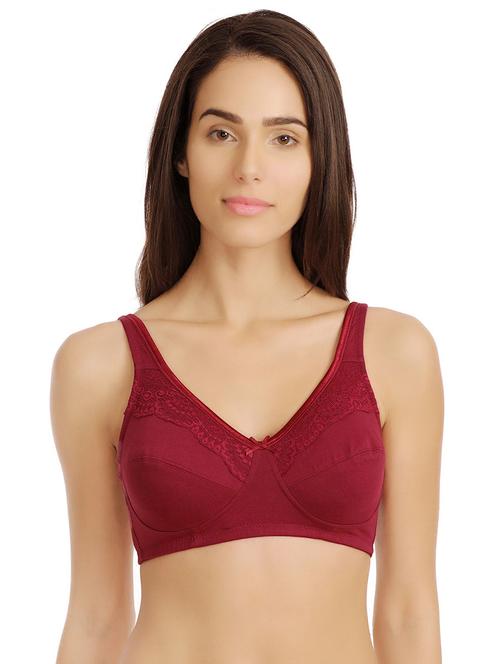 bow patch lace detail bra - 15965233 - Very Small Image - 1