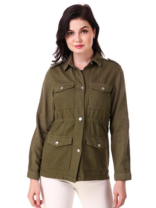 pocket patch button up denim jacket - 15968315 - Very Small Image - 1