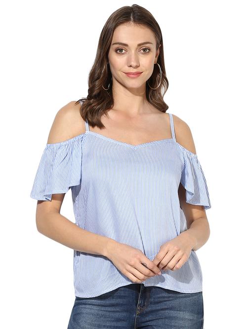 women's straight shoulder strap top - 15969726 - Very Small Image - 1