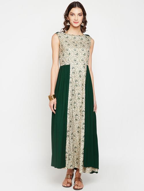 flared printed kurta - 15971500 - Very Small Image - 1