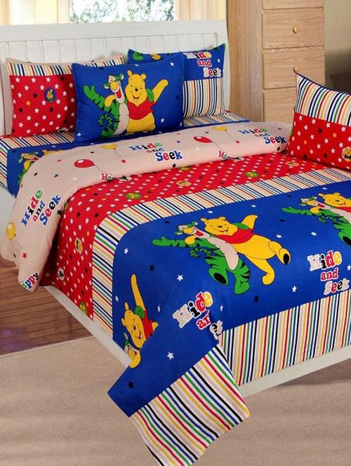 cotton bedsheet with 2 pillow covers - 15971967 - Very Small Image - 1