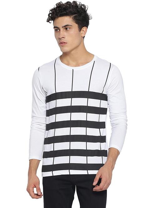 monochrome cotton  t-shirt - 15972778 - Very Small Image - 1