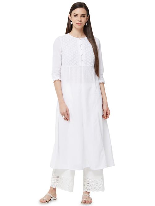 anarkali solid kurta - 15978192 - Very Small Image - 1