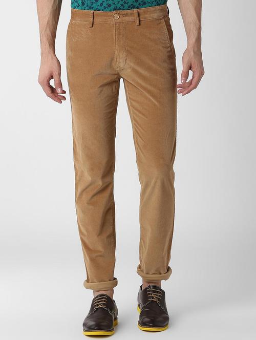 brown cotton corduroy - 15981668 - Very Small Image - 1