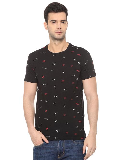 black typographic t-shirt - 15982857 - Very Small Image - 1