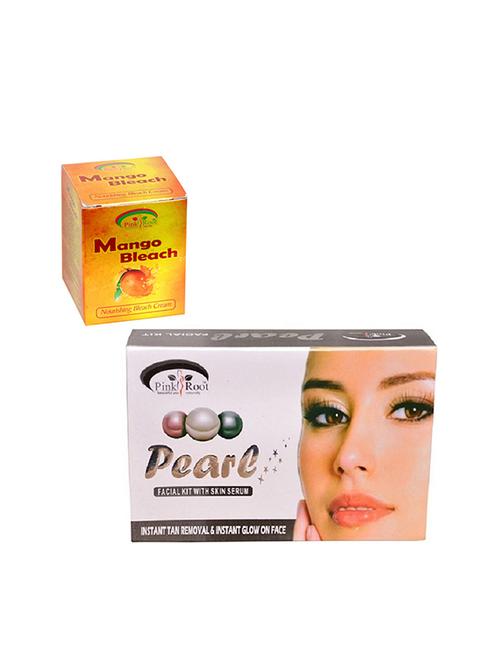 pink root pearl kit  with mango bleach - 15985547 - Very Small Image - 1