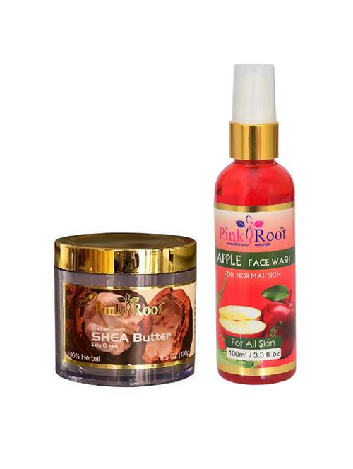 pink root shea butter cream with apple face wash - 15986668 - Very Small Image - 1