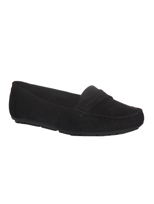 black suede slip on loafers - 15988475 - Very Small Image - 1