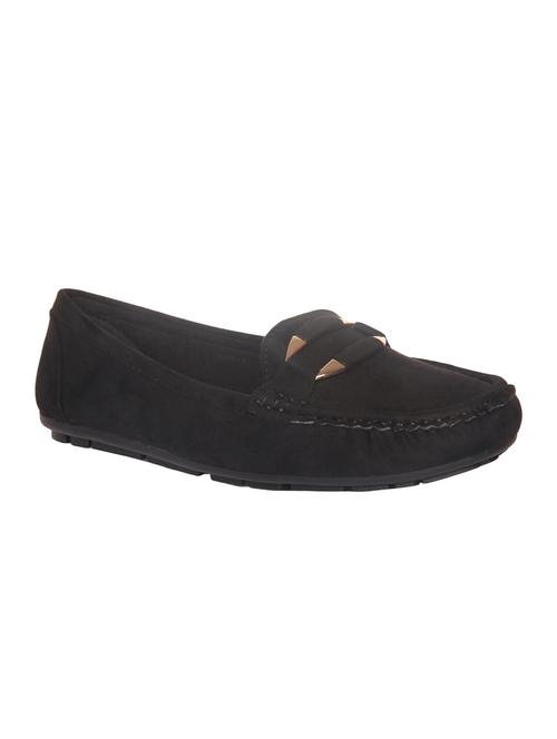black suede slip on loafers - 15988483 - Very Small Image - 1