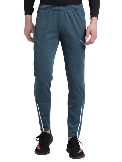 blue polyester track pant - 15989475 - Very Small Image - 1