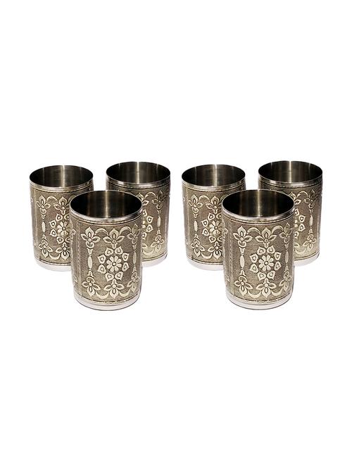 stainless steel drinking glasses (set of 6 pcs) - 15997847 - Very Small Image - 1