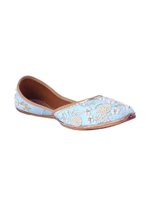 turquoise slip on jutis - 15998389 - Very Small Image - 1