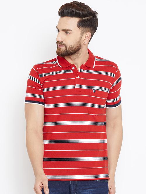 red striped pocket tshirt - 16002003 - Very Small Image - 1