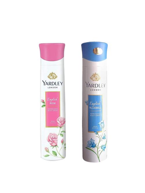 yardley london english rose and english bluebell deodorant for women - 16004534 - Very Small Image - 1