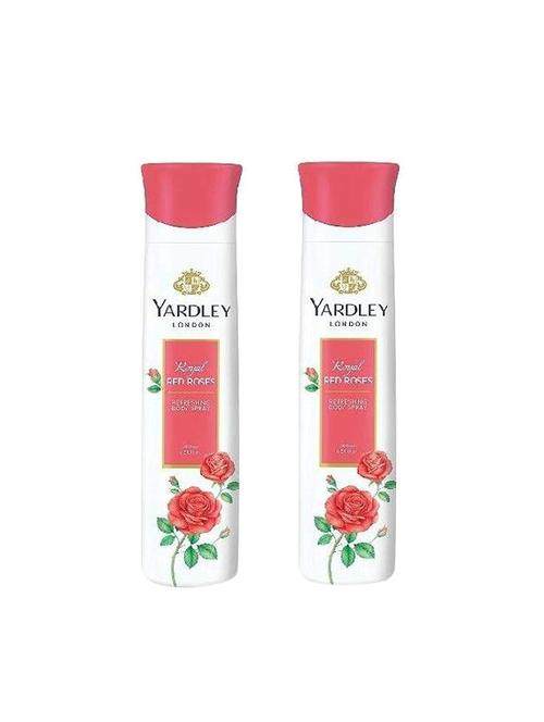 yardley london red rose deodorant for women  (pack of 2)? - 16004535 - Very Small Image - 1