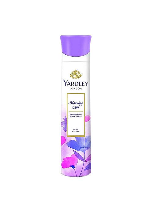 yardley london morning dew refreshing deo for women, 150ml… - 16004573 - Very Small Image - 1