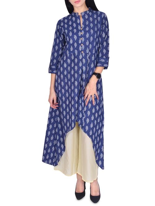 high low printed palazzo set - 16005501 - Very Small Image - 1