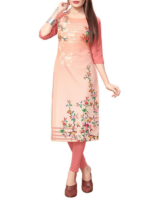 women's straight kurta - 16006240 - Very Small Image - 1