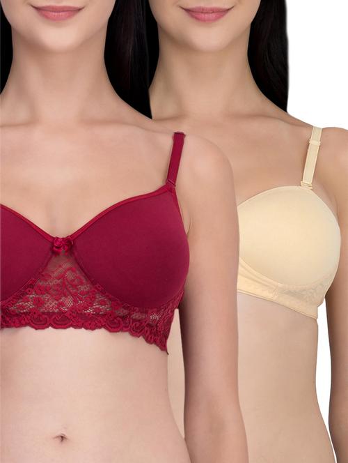 set of 2 detachable strap bras - 16007533 - Very Small Image - 1