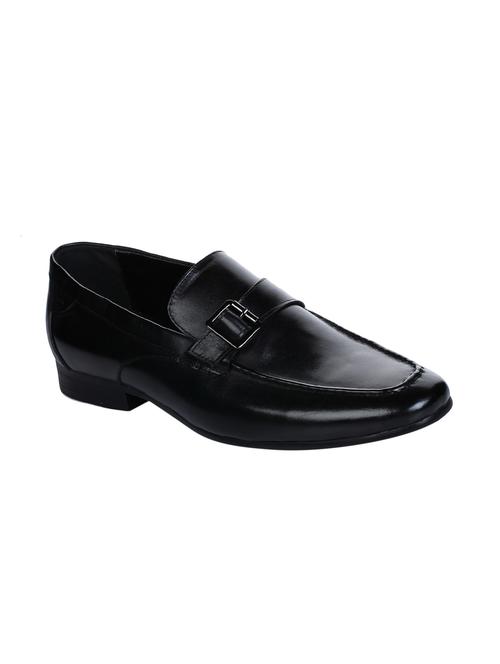 black leather monk straps - 16007961 - Very Small Image - 1