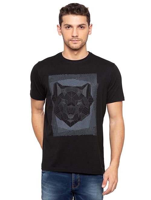 black printed t-shirt - 16008087 - Very Small Image - 1